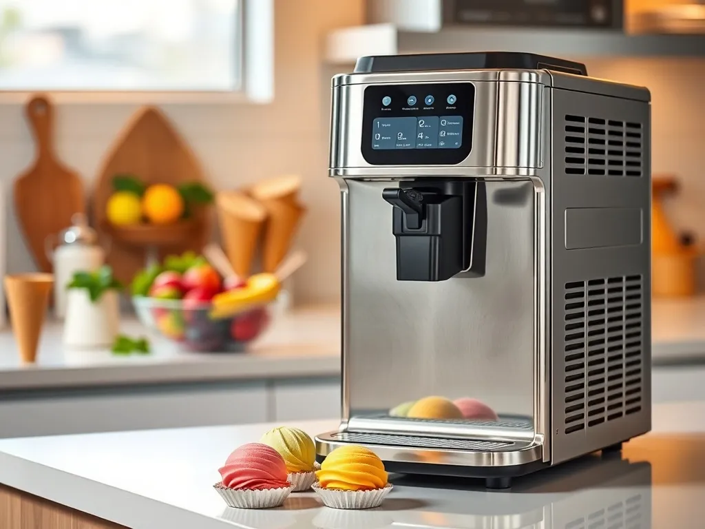 Wady i zalety maszyn wielofunkcyjnych do lodów